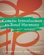Cover: Concise Introduction to Tonal Harmony - WW Norton & Co