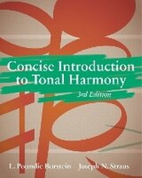 Enlarge image Cover: Concise Introduction to Tonal Harmony - WW Norton & Co