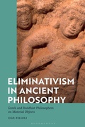 Cover: Eliminativism in Ancient Philosophy - Bloomsbury Academic