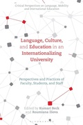 Cover: Language, Culture, and Education in an Internationalizing University - Bloomsbury Academic