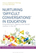 Cover: Nurturing 'Difficult Conversations' in Education - Bloomsbury Academic
