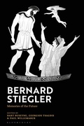 Cover: Bernard Stiegler - Bloomsbury Academic