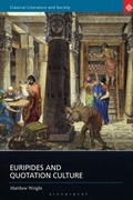 Cover: Euripides and Quotation Culture - Bloomsbury Academic