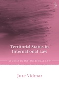 Cover: Territorial Status in International Law - Hart Publishing
