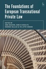 Bild: The Foundations of European Transnational Private Law - Hart Publishing