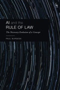 Cover: AI and the Rule of Law - Hart Publishing