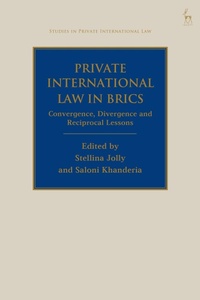 Bild vergrößern Bild: Private International Law in BRICS - Hart Publishing