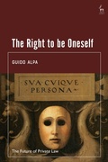 Cover: The Right to be Oneself - Hart Publishing