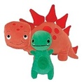 Cover: Tiny T. Rex and Pointy Plush Pair - MerryMakers