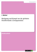 Cover: R&uuml;ckgang und Kampf um die globalen Fischbest&auml;nde. L&ouml;sungsans&auml;tze - GRIN Verlag