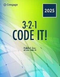 Enlarge image Cover: 3-2-1 Code It! 2025 Edition - Delmar Cengage Learning