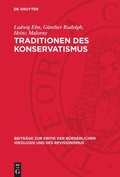 Cover: Traditionen des Konservatismus - De Gruyter