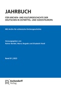 Cover: Jahrbuch f&uuml;r Kirchen- und Kulturgeschichte der Deutschen in Ostmittel- und S&uuml;dosteuropa, Band 81-2023 - Aschendorff