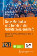 Cover: Neue Methoden und Trends in der Qualit&auml;tswissenschaft - Springer Vieweg