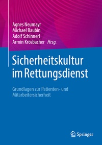 Abbildung von: Sicherheitskultur im Rettungsdienst - Springer