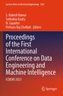 Cover: Proceedings of the First International Conference on Data Engineering and Machine Intelligence - Springer