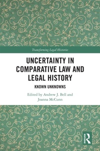 Abbildung von: Uncertainty in Comparative Law and Legal History - Routledge