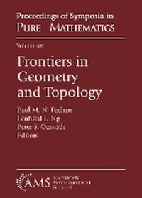Abbildung von: Frontiers in Geometry and Topology - American Mathematical Society