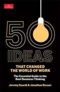 Cover: 50 Ideas that Changed the World of Work - Economist Books