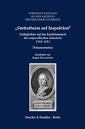 Cover: "Stutterheim auf Inspektion" - Duncker & Humblot