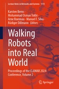 Cover: Walking Robots into Real World - Springer