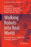 Cover: Walking Robots into Real World - Springer