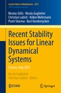 Cover: Recent Stability Issues for Linear Dynamical Systems - Springer