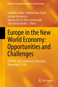 Abbildung von: Europe in the New World Economy: Opportunities and Challenges - Springer