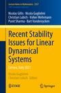 Cover: Recent Stability Issues for Linear Dynamical Systems - Springer