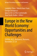 Cover: Europe in the New World Economy: Opportunities and Challenges - Springer