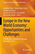 Cover: Europe in the New World Economy: Opportunities and Challenges - Springer