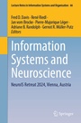 Cover: Information Systems and Neuroscience - Springer