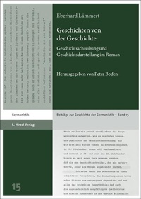Abbildung von: Geschichten von der Geschichte - Hirzel