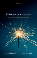 Cover: Inflammatory Language - Oxford University Press
