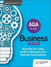 Abbildung von: AQA A-level Business (Surridge, Gillespie and Vlachonikolis) Second Edition - Hodder Education
