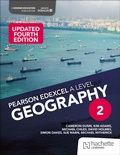 Cover: Pearson Edexcel A-level Geography Book 2, Updated Fourth Edition - Hodder Education