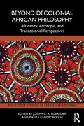 Cover: Beyond Decolonial African Philosophy - Routledge