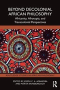 Cover: Beyond Decolonial African Philosophy - Routledge
