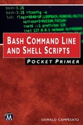 Cover: Bash Command Line and Shell Scripts Pocket Primer - Packt Publishing