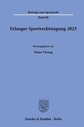 Bild: Erlanger Sportrechtstagung 2023 - Duncker & Humblot