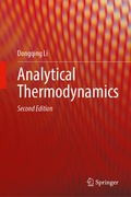 Cover: Analytical Thermodynamics - Springer