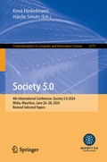 Cover: Society 5.0 - Springer