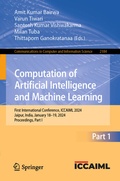 Cover: Computation of Artificial Intelligence and Machine Learning - Springer