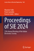 Cover: Proceedings of SIE 2024 - Springer