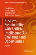 Cover: Business Sustainability with Artificial Intelligence (AI): Challenges and Opportunities - Springer