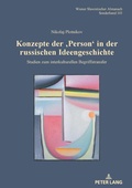 Cover: Konzepte der 'Person' in der russischen Ideengeschichte - Peter Lang Verlag