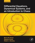 Cover: Differential Equations, Dynamical Systems, and an Introduction to Chaos - Academic Press