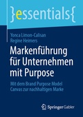 Cover: Markenf&uuml;hrung f&uuml;r Unternehmen mit Purpose - Springer Gabler
