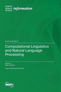 Enlarge image Cover: Computational Linguistics and Natural Language Processing - MDPI AG