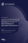 Cover: Advanced Research on Biological Control of Plant Disease or Microbial Interactions - MDPI AG